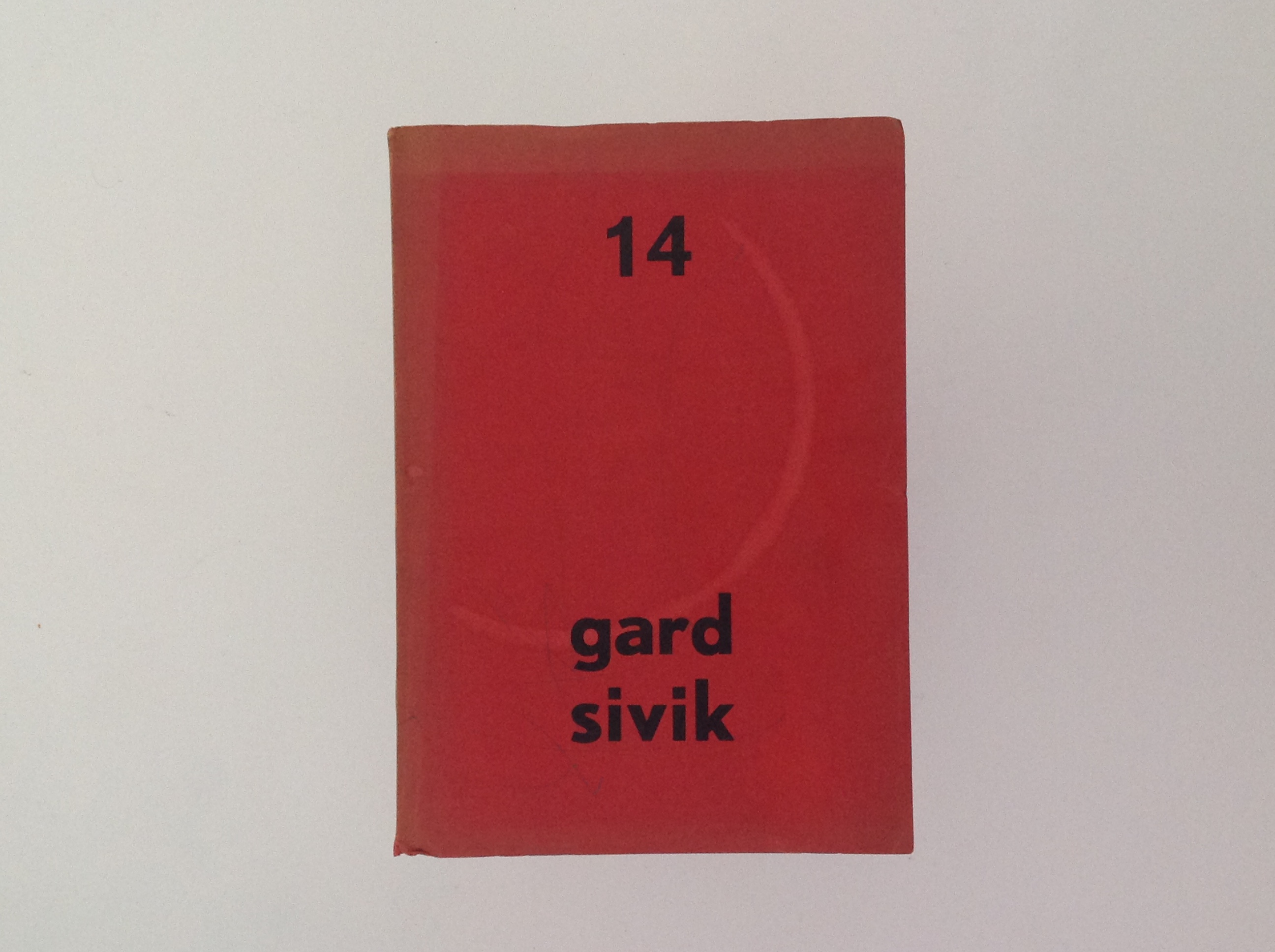 Gard Sivik 14 By Vaandrager Buddingh Vinkenoog Very Good