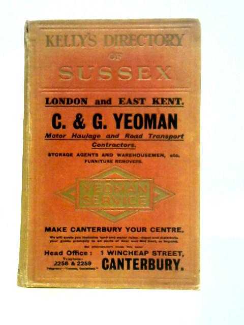 Kelly's Directories Hurstpierpoint Sussex A Z 1839-1938 CD 