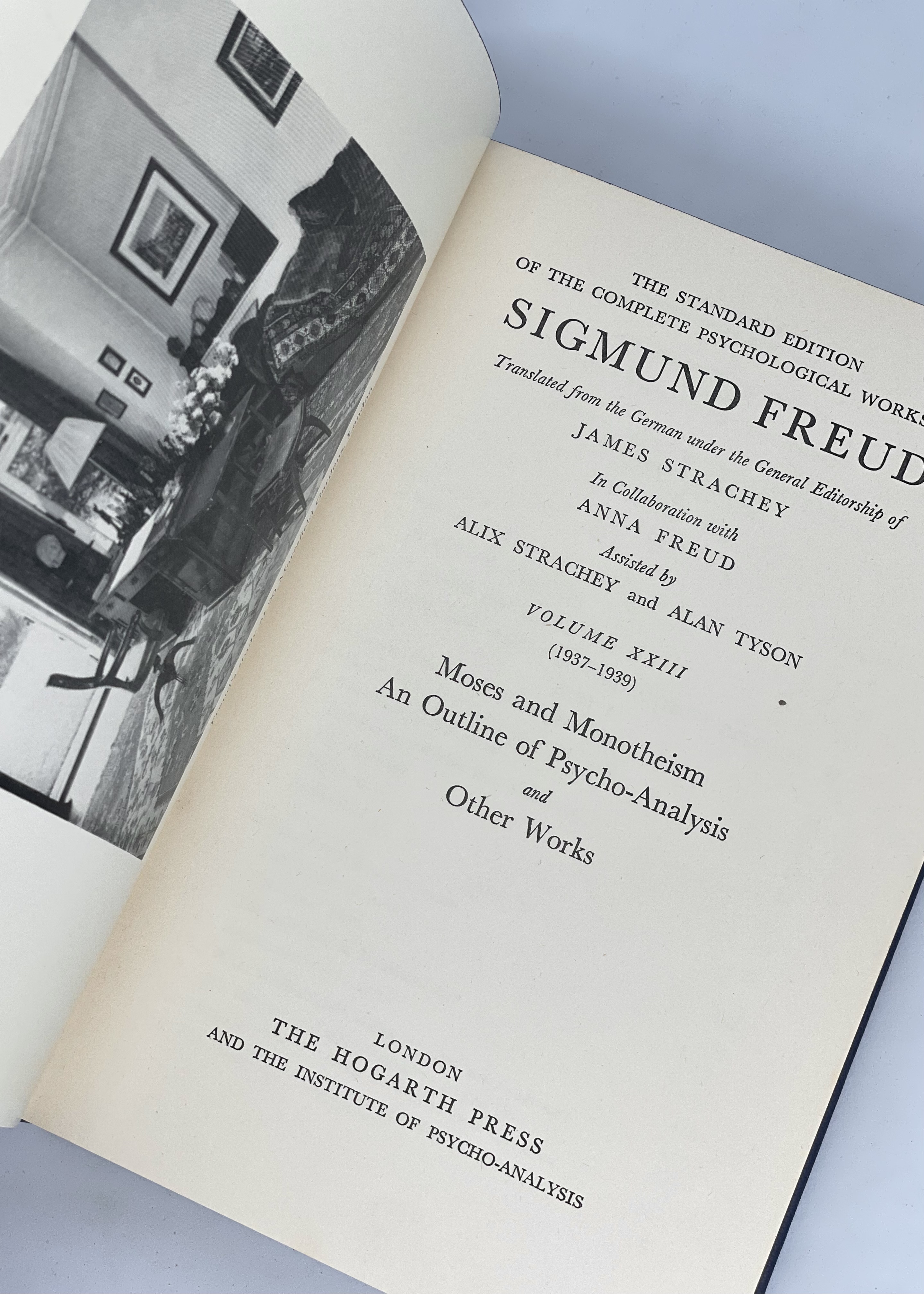 THE STANDARD EDITION OF THE COMPLETE PSYCHOLOGICAL WORKS OF