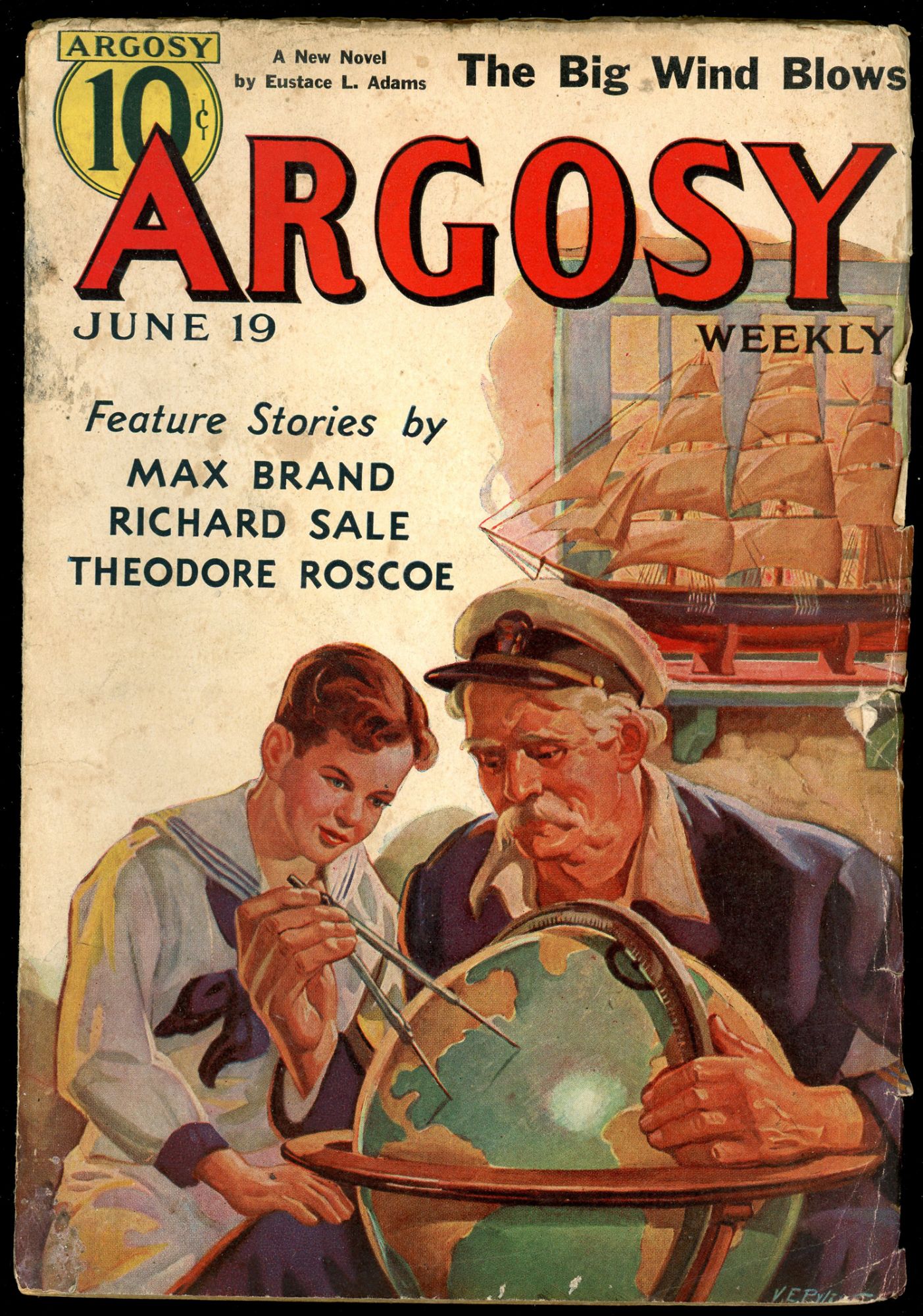 ARGOSY by [CORNELL WOOLRICH]. ARGOSY. June 19, 1937. (Volume 273, No. 6