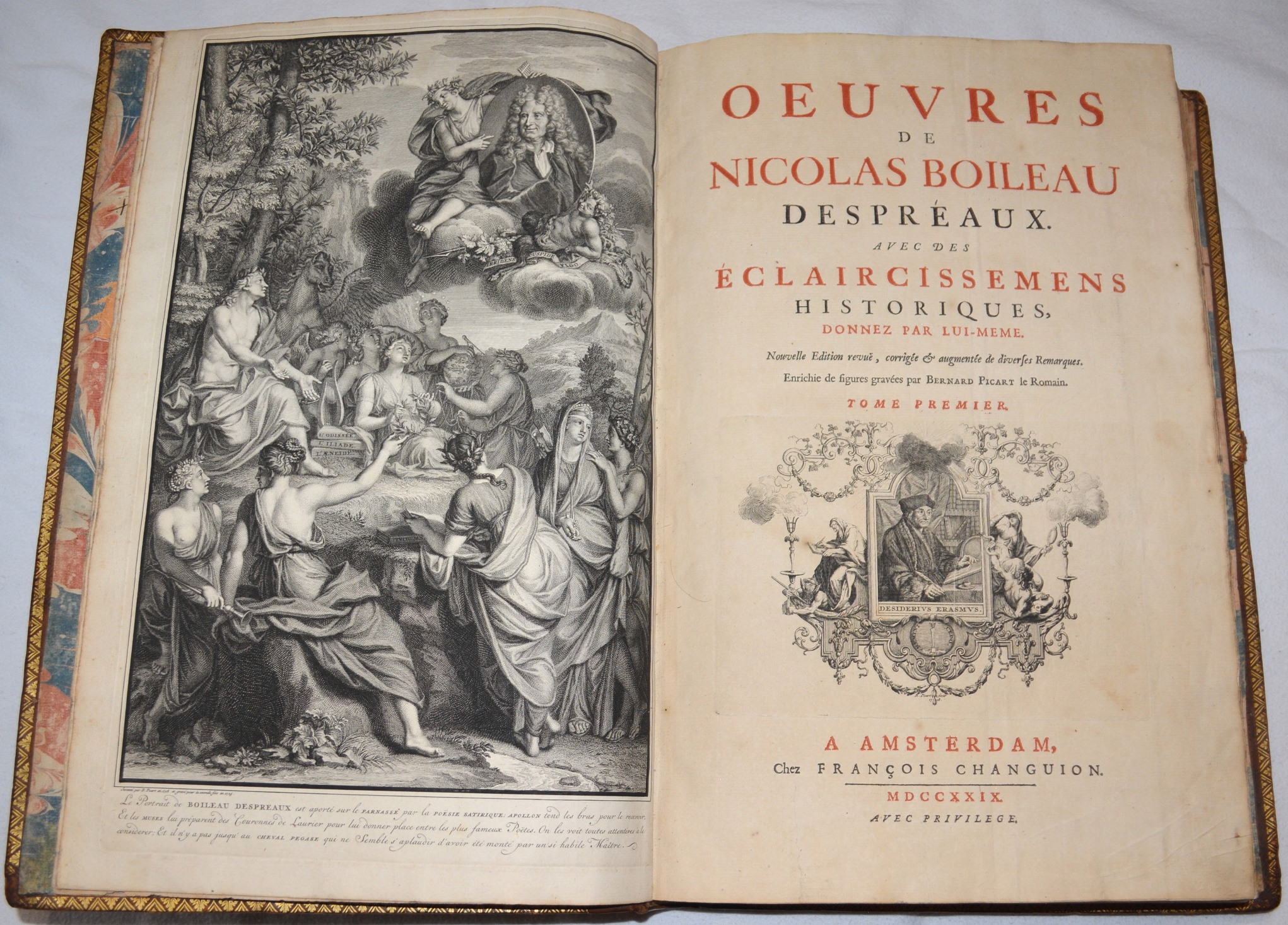 Oeuvres de Nicolas Boileau Despréaux. Avec des éclaircissements historiques, donnez par luimême