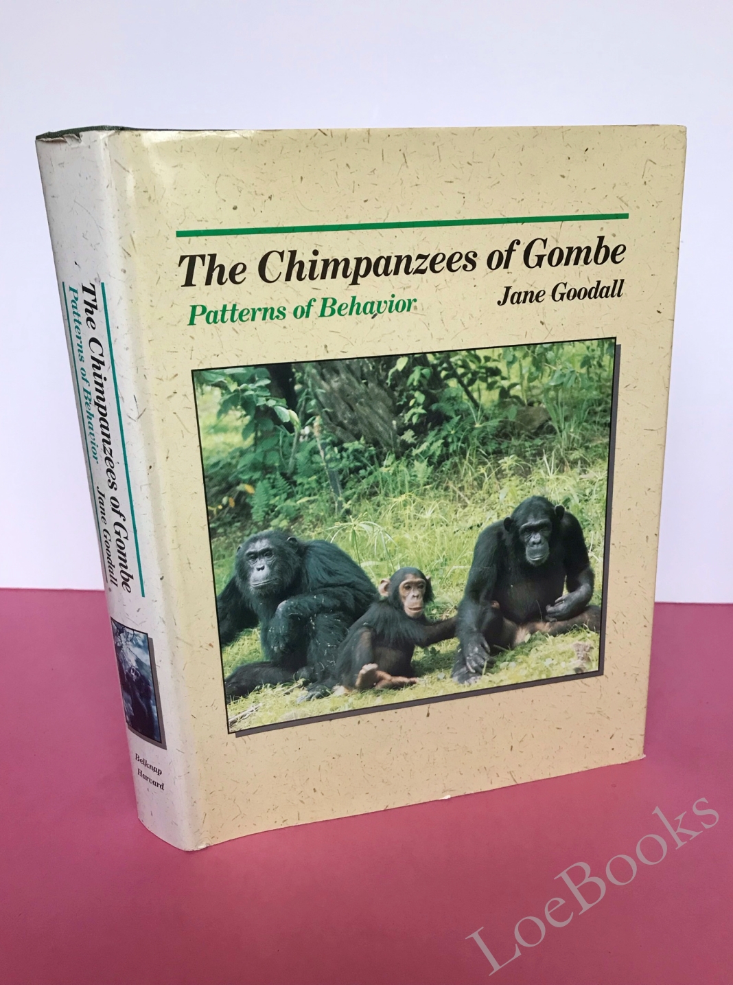 THE CHIMPANZEES OF GOMBE Patterns of Behavior by Goodall, Jane Very