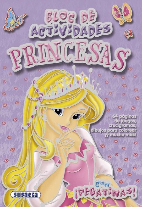 Bloc de actividades. Princesas. Edad: 4+. - Grez, Marcela