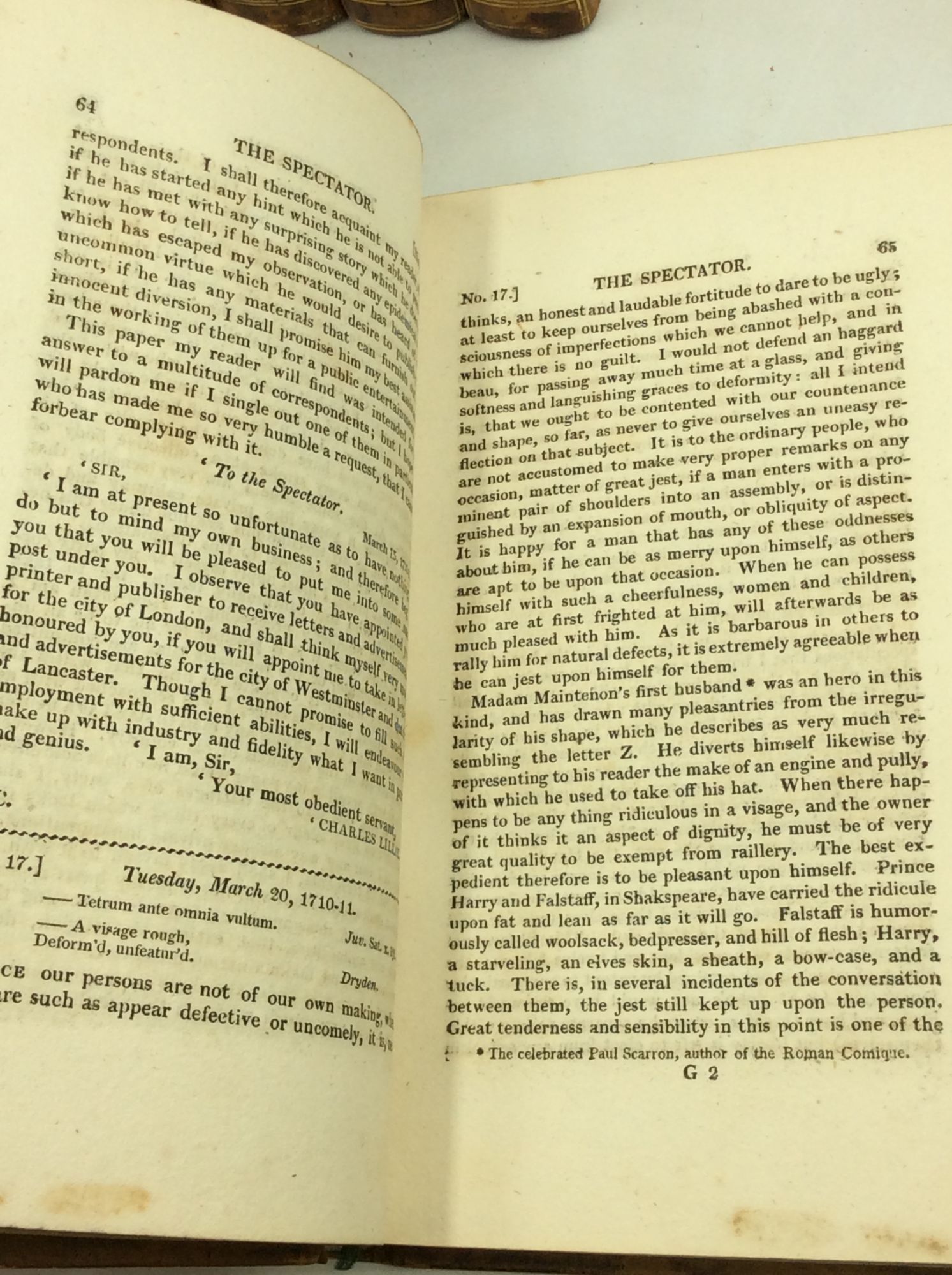 THE SPECTATOR, Volumes I-VI and THE GUARDIAN, Volumes I-II by [Joseph ...