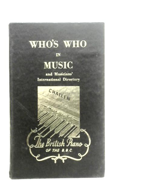 Who's Who in Music - Peter Townend