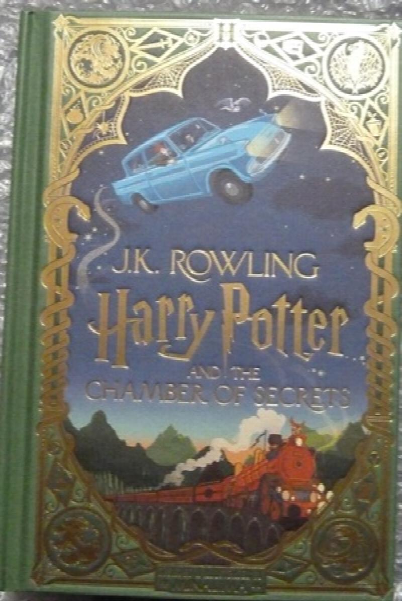 Harry Potter and the Chamber of Secrets — Minalima Illustrated Edition —  SIGNED by Both Illustrators! — Year 2 – Eborn Books