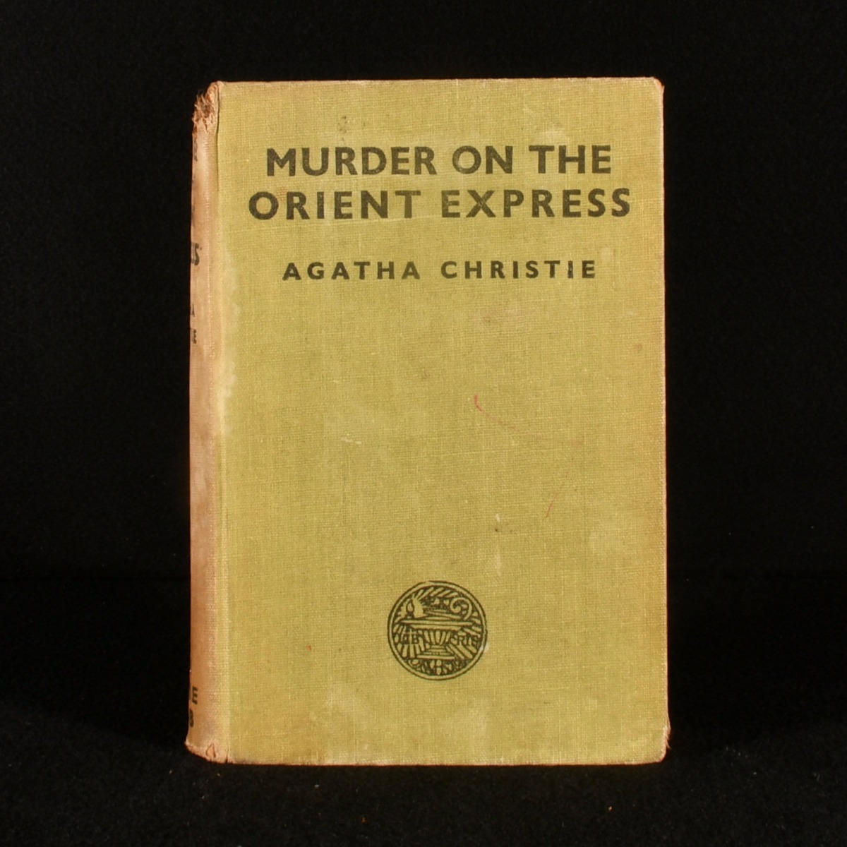 Murder on The Orient Express by Agatha Christie Good Cloth (1934) First edition. Rooke Books PBFA