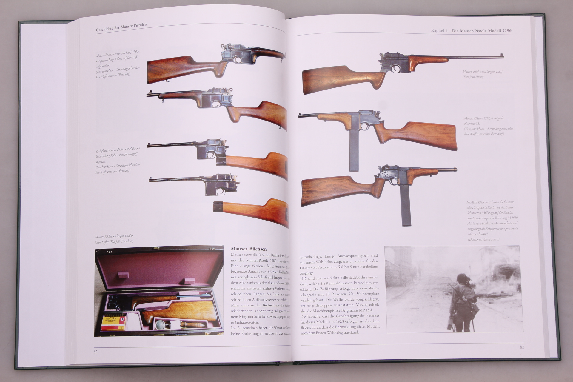 Jean Huon Geschichte der Mauser Pistolen 