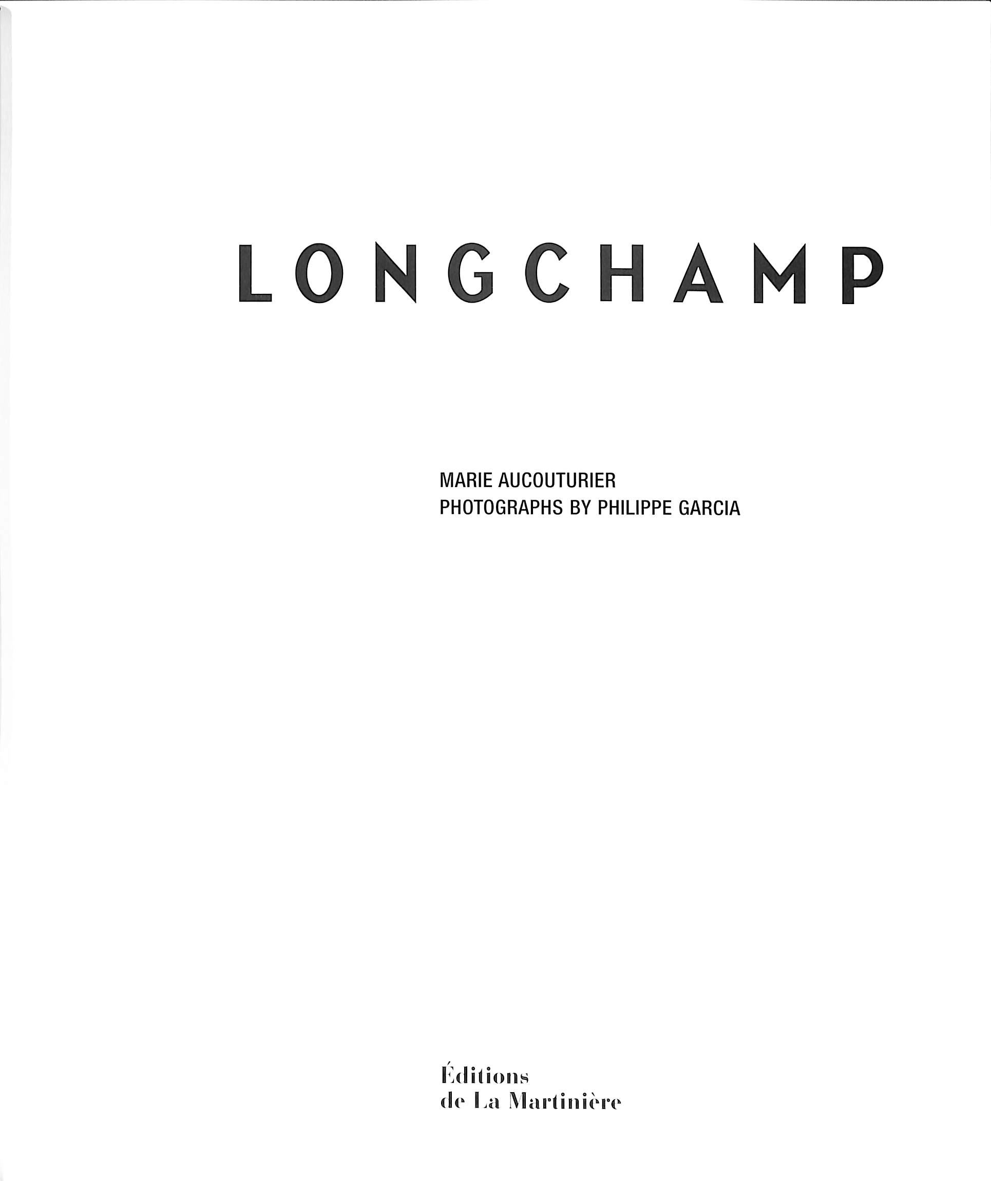 Longchamp 2008 AUCOUTURIER, Marie