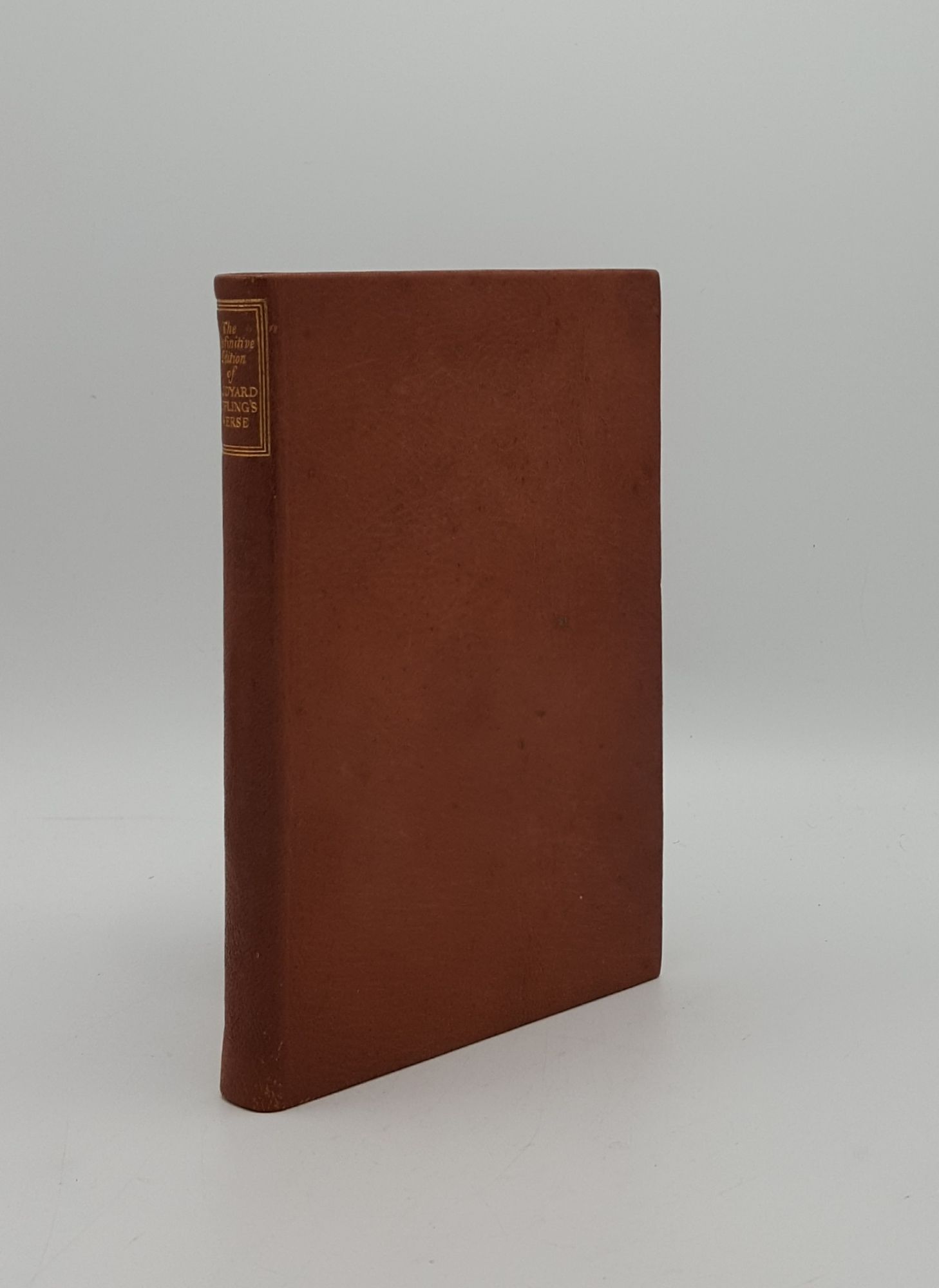 RUDYARD KIPLING'S VERSE Definitive Edition von KIPLING Rudyard ...
