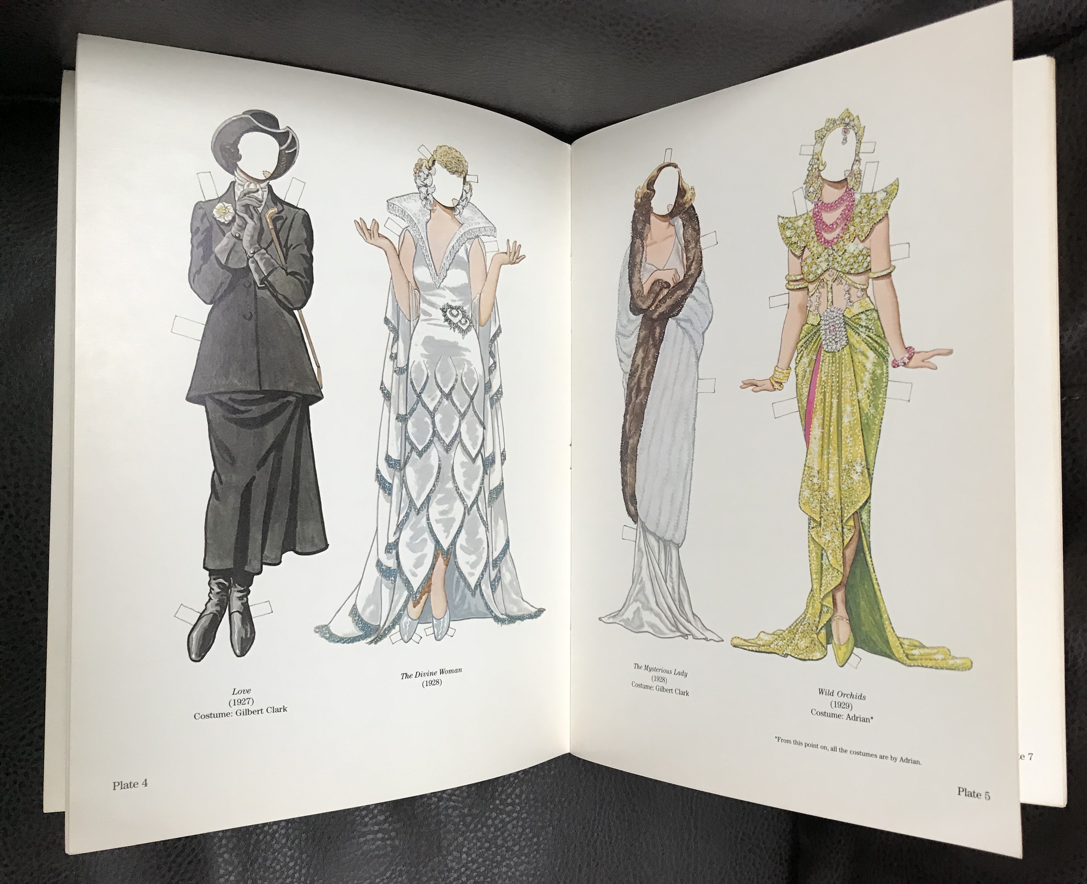 1985, Trade Paperback Greta Garbo Paper Dolls in Full Color by Tom Tierney for sale online 