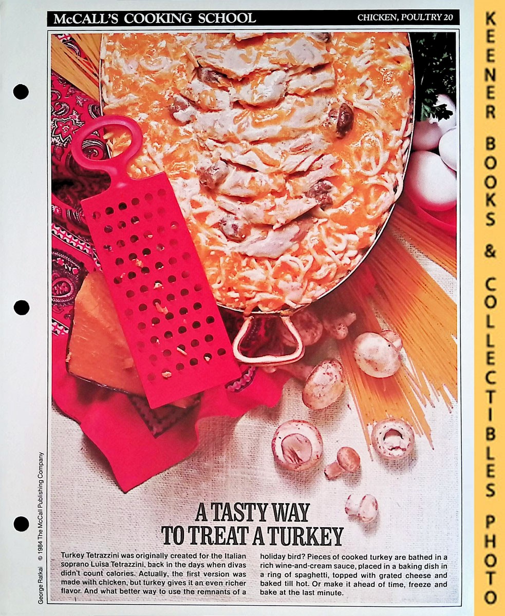 McCall's Cooking School Recipe Card Chicken, Poultry 20 Turkey