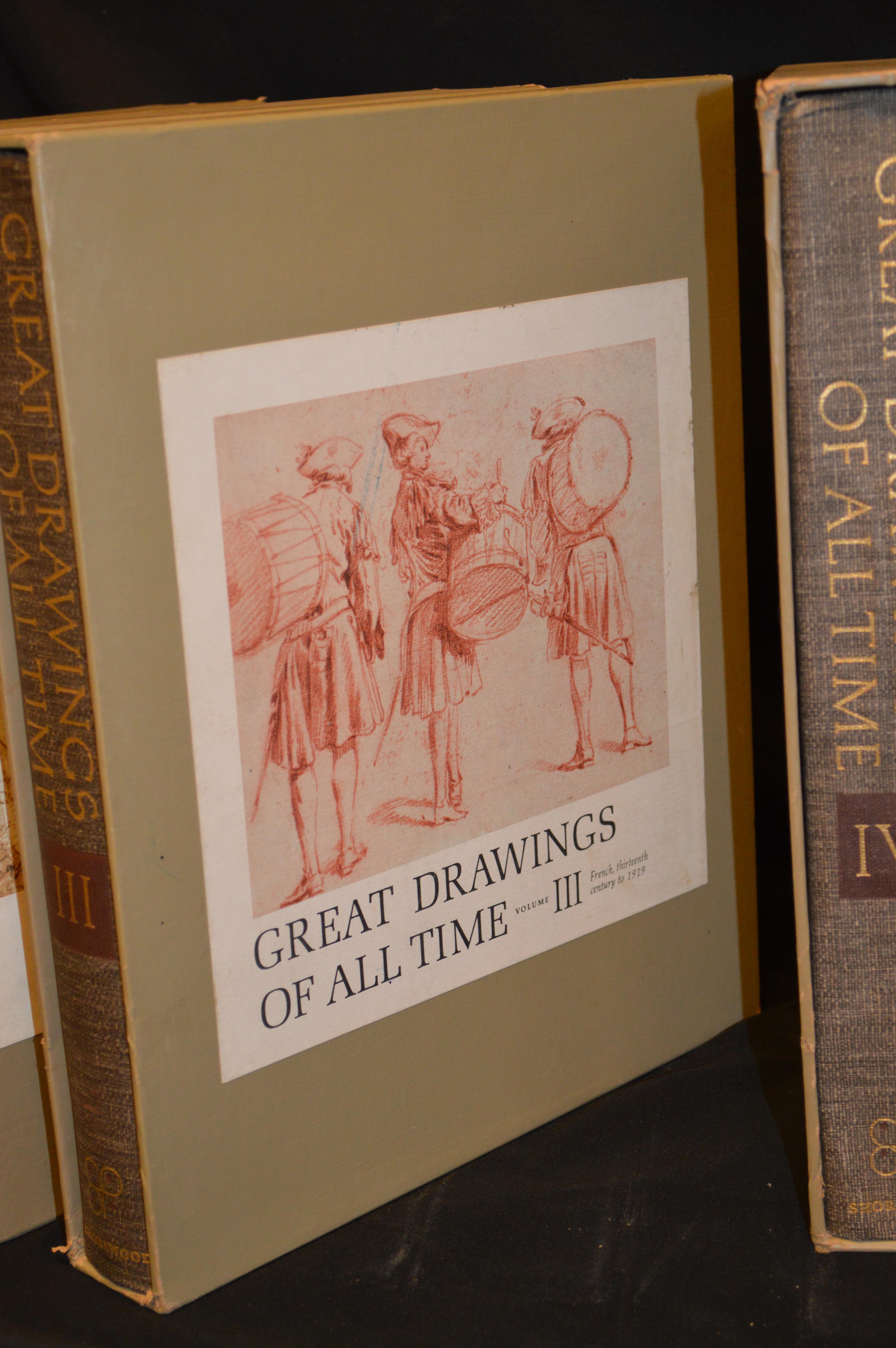 Great Drawings of All Time (4 Volumes) by Moskowitz, Ira