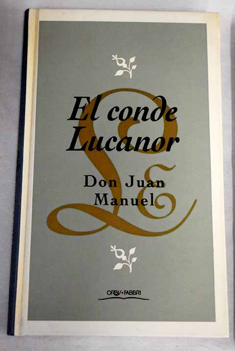 El conde Lucanor - Don Juan Manuel