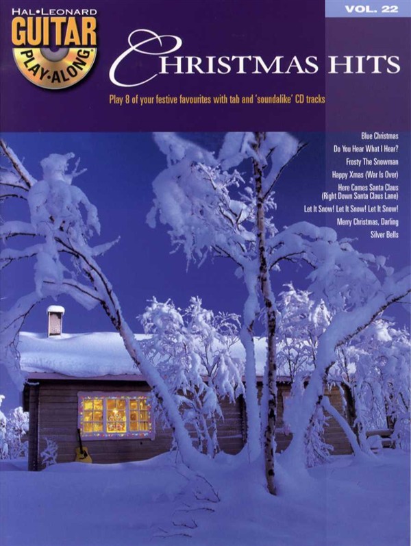 Christmas Hits (+CD): guitar playalong vol.22 - DIVERS AUTEURS
