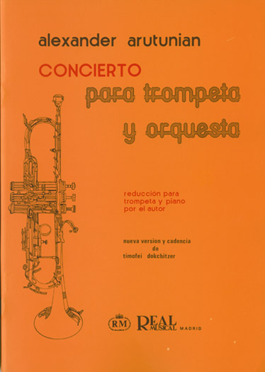 Concierto para Trompeta y Orquesta Trompete und Klavier Buch - Arutunian Alexander