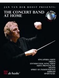 The concert band at home (+CD) for euphonium (Bc/Tc) - JAN VAN DER ROOST