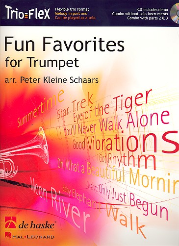 Fun Favorites for 1-3 Trumpets, mit Audio-CD - Kleine Schaars, Peter