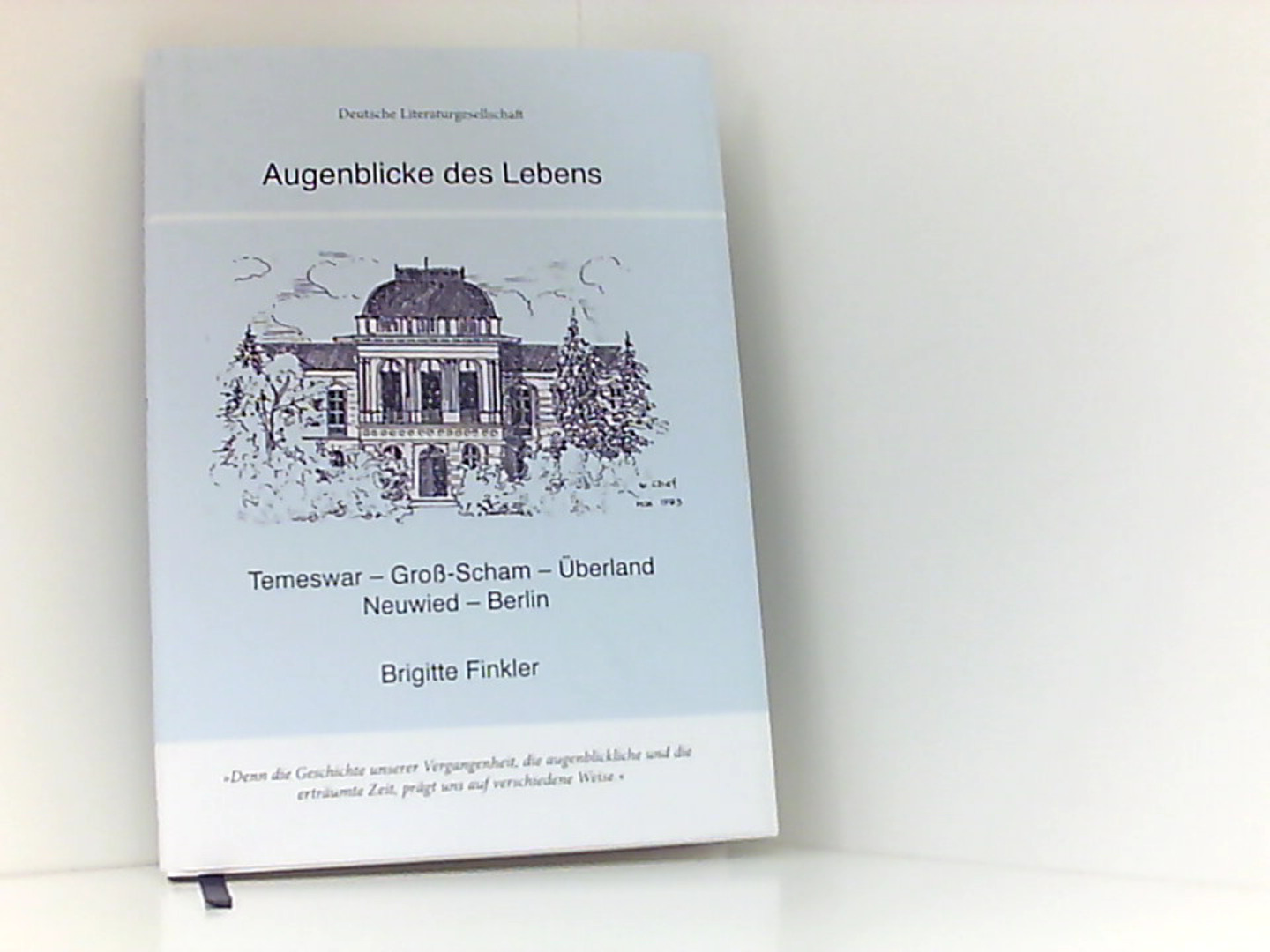 Augenblicke des Lebens: Temeswar – Groß-Scham – Überland Neuwied – Berlin - Finkler, Brigitte