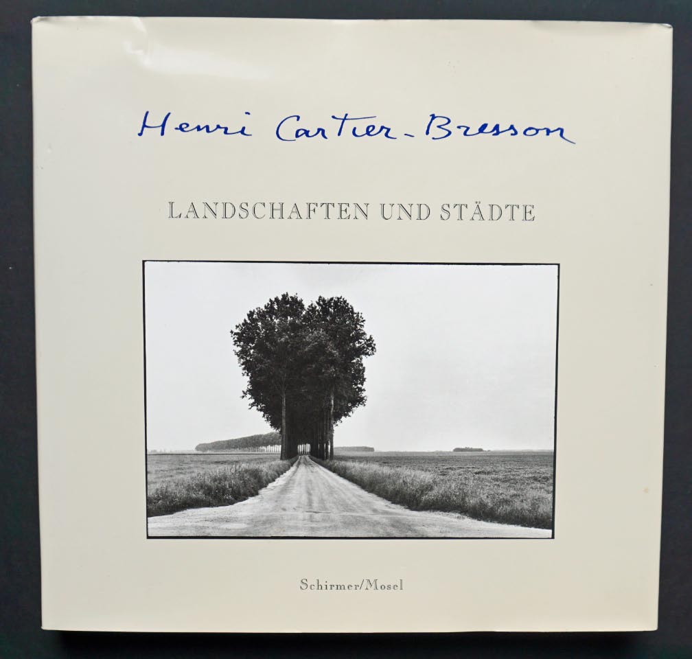 Landschaften und Städte. (Fotografien). Mit einem Vorwort von Erik Orsenna und einem Nachwort von Gérard Macé. - CARTIER-BRESSON, Henri