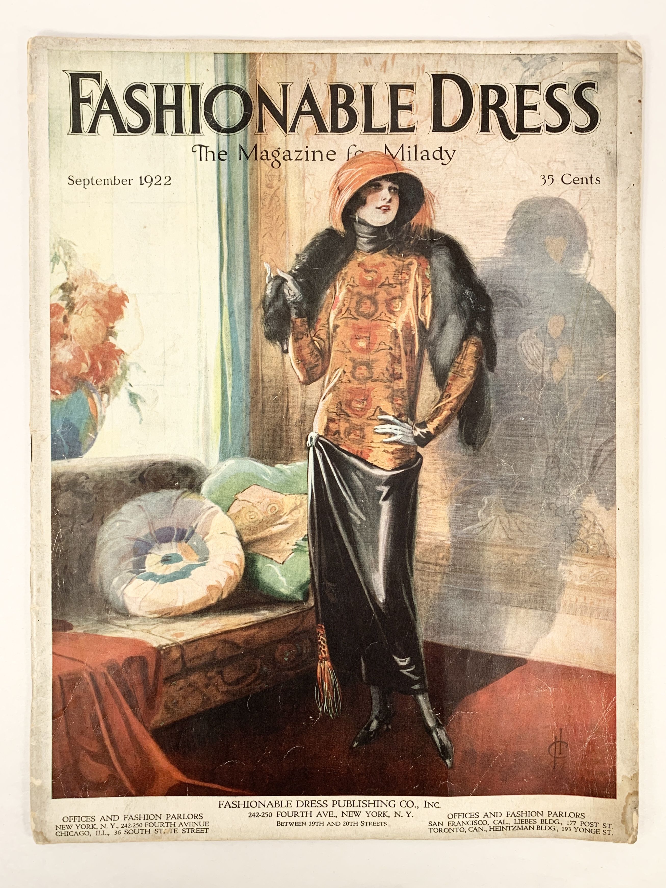 Fashionable Dress The Magazine for Milady September 1922: Very good  Original wraps (1922) First Edition.