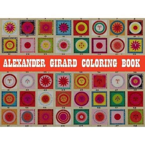 Alexander Girard Coloring Book - Girard, Alexander