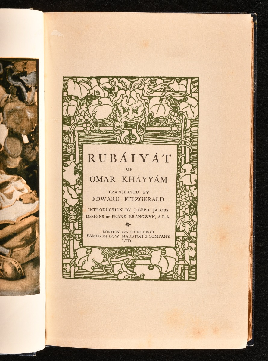 Rubaiyat of Omar Khayyam by Omar Khayyam; Edward Fitzgerald
