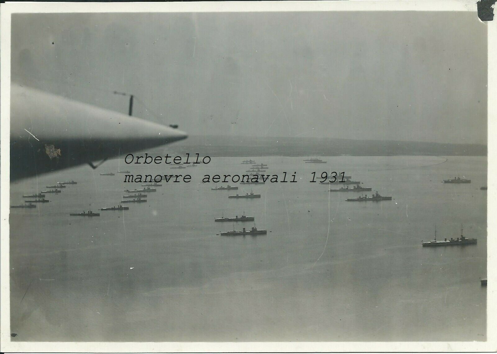Abebooks Fotografia originale Orbetello manovre aeronavali 1931