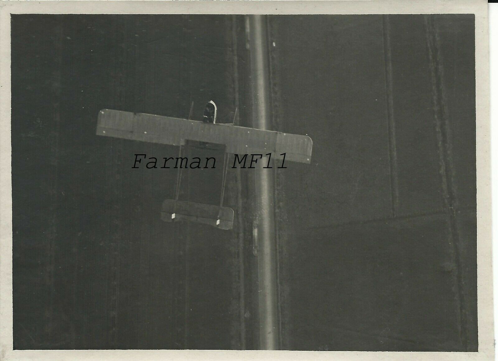 Abebooks Fotografia originale air to air Farman MF11 72° ricognitori 1916ca