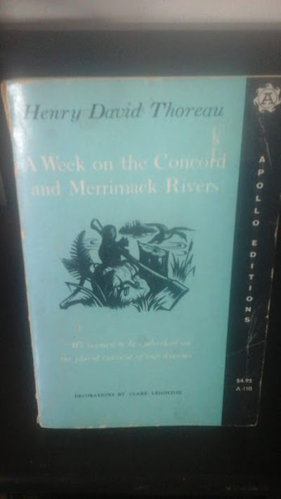 Week on the Concord and Merrimack Rivers - Henry David Thoreau