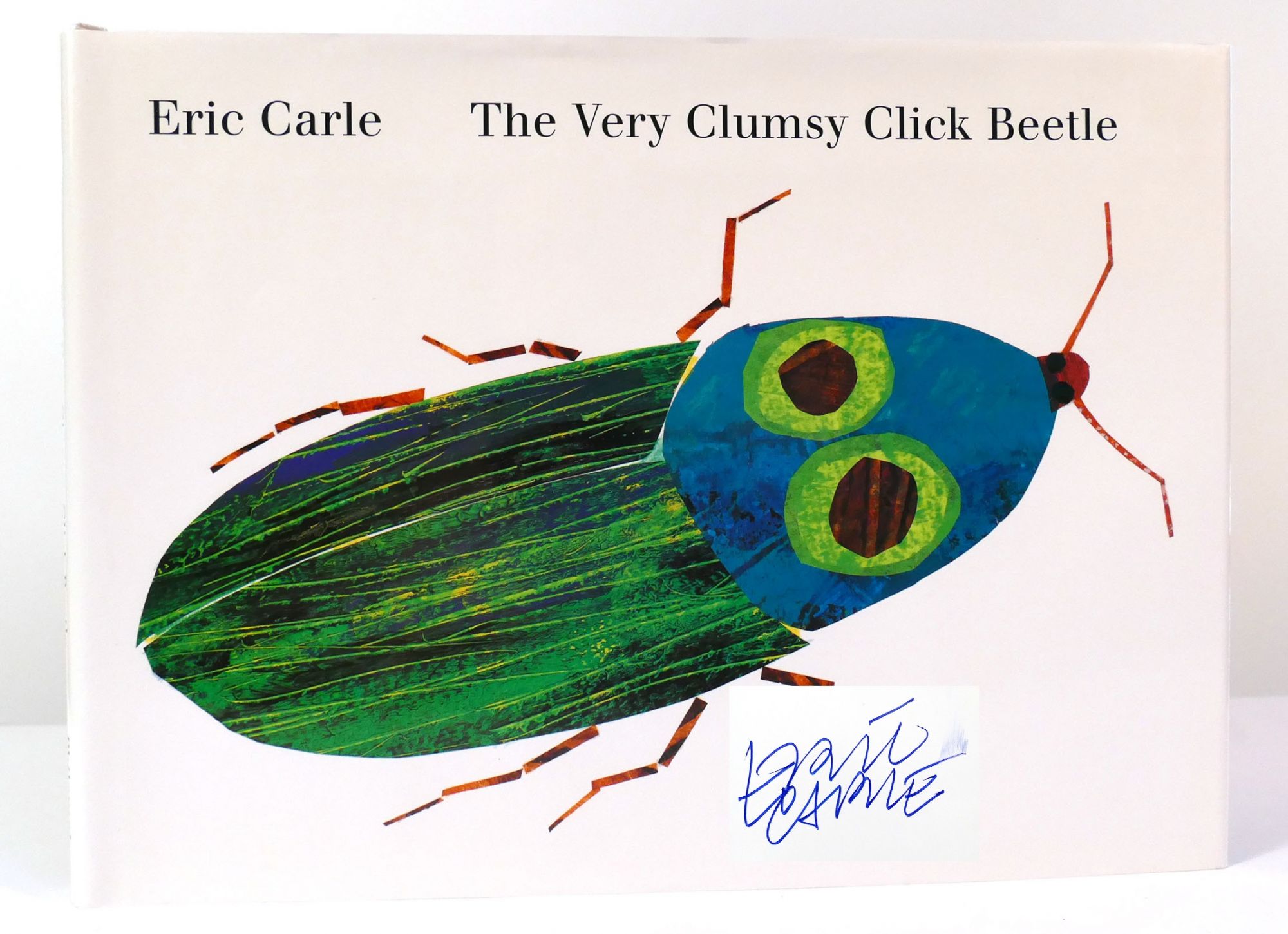 THE VERY CLUMSY CLICK BEETLE SIGNED - Eric Carle