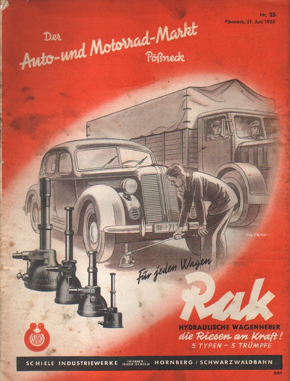 Die Auto- und Motorrad-Zeitschrift.: (1939) Magazine / Périodique
