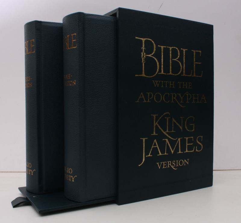The King James Bible with the Apocrypha. 940 COPIES WERE PRINTED BIBLE. [ ] [Couverture rigide]