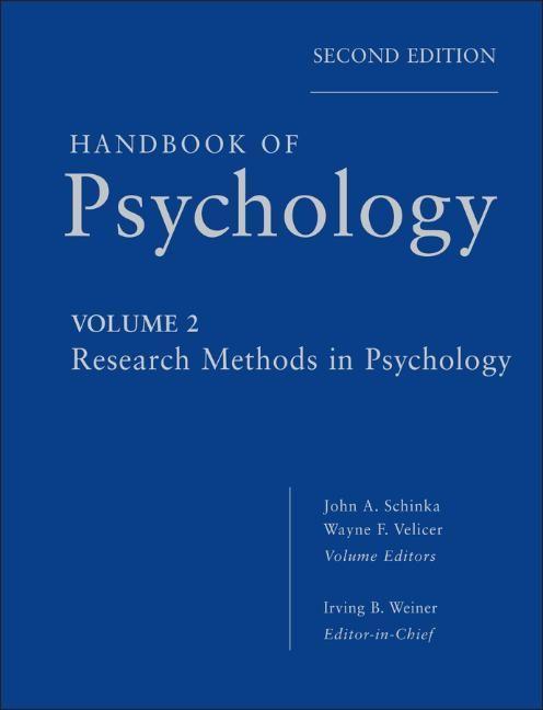 Handbook of Psychology 02 - Irving B. Weiner|John A. Schinka|Wayne F. Velicer