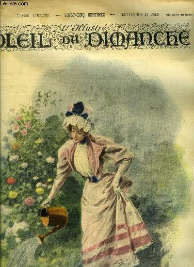 L'illustré, soleil du dimanche n° 31 - A la campagne, aquarelle de M. Reichan, Morte en mer par François Coppée, Surmené par Pierre Sales, La montre