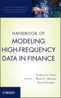 Handbook of Modeling High-Frequency Data in Finance - Frederi G. Viens|Maria Cristina Mariani|Ionut Florescu
