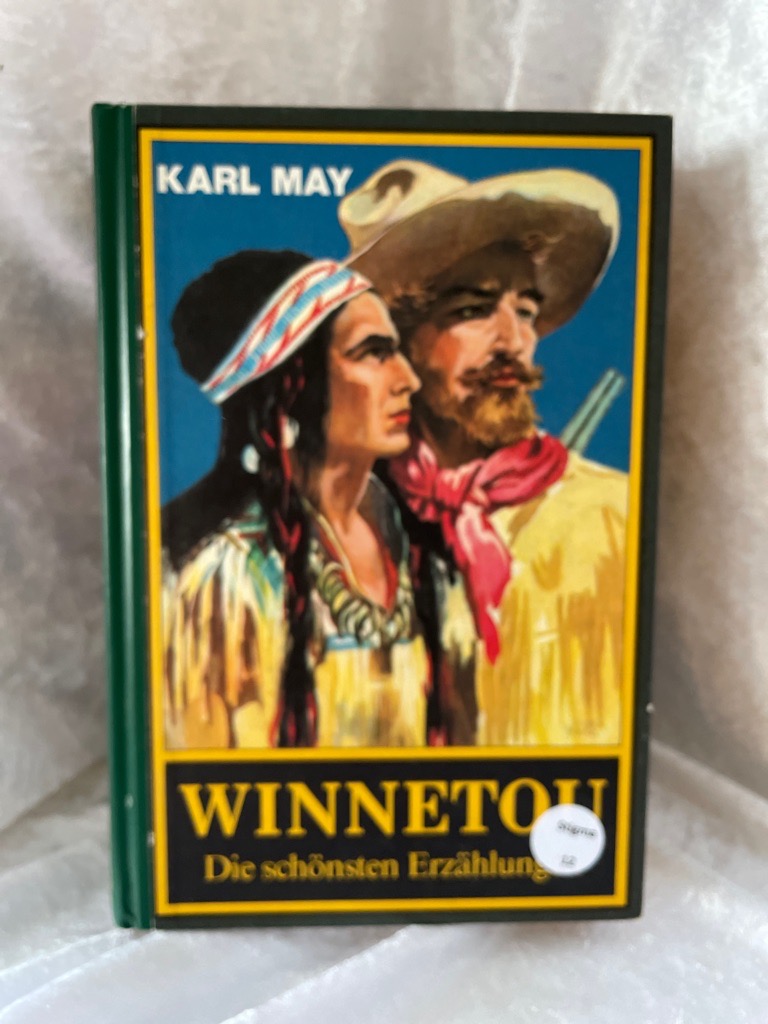 Winnetou - Die Schönsten Erzählungen (500 Seiten Hardcover) [Ill. von Tatjana Krebs] - Karl, May