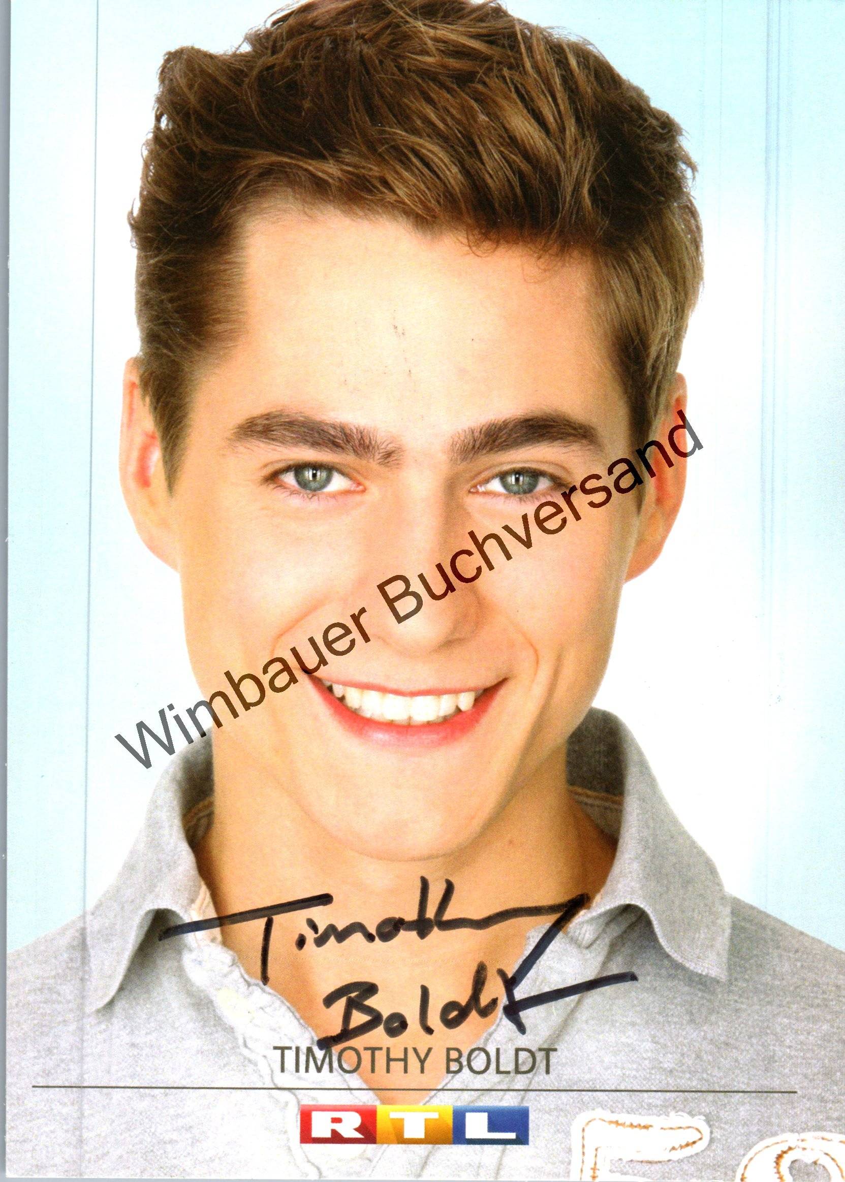 Original Autogramm Timothy Boldt /// Autograph signiert signed signee ...