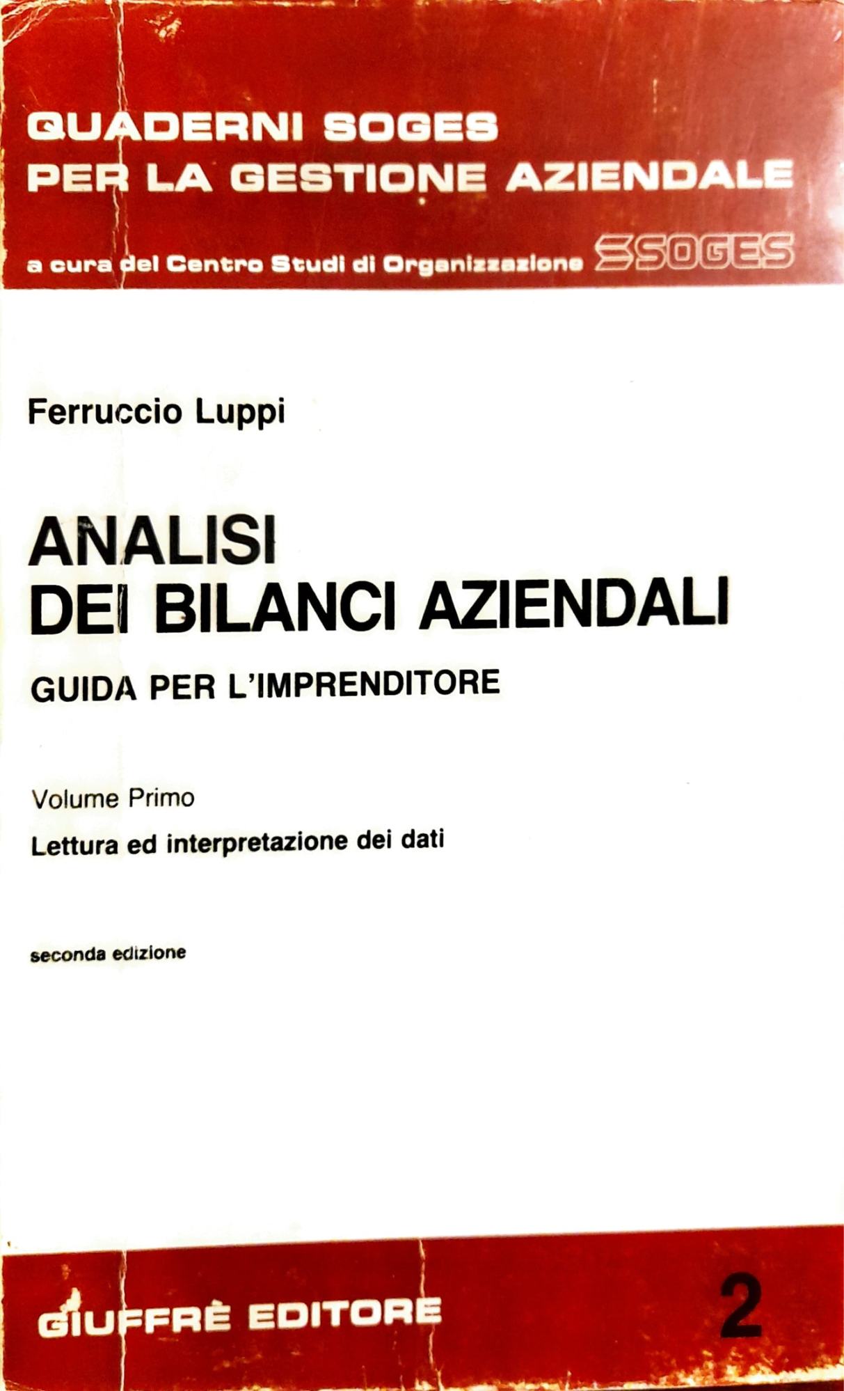 Abebooks Analisi dei bilanci aziendali (volume primo: letteratura e interpretazione dei dati)