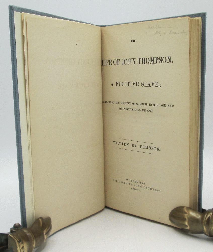 Life of John Thompson, A Fugitive Slave by John Thompson: Very Good ...