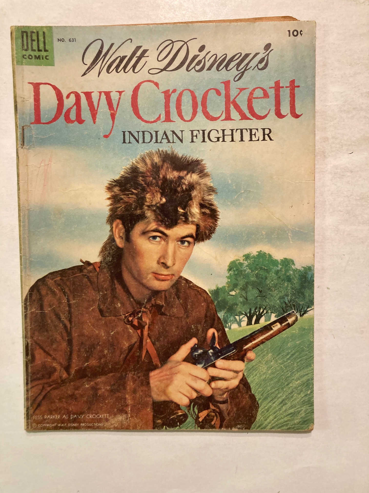 Walt Disney's Davy Crockett, Indian Fighter; #631: (1955) Comic ...