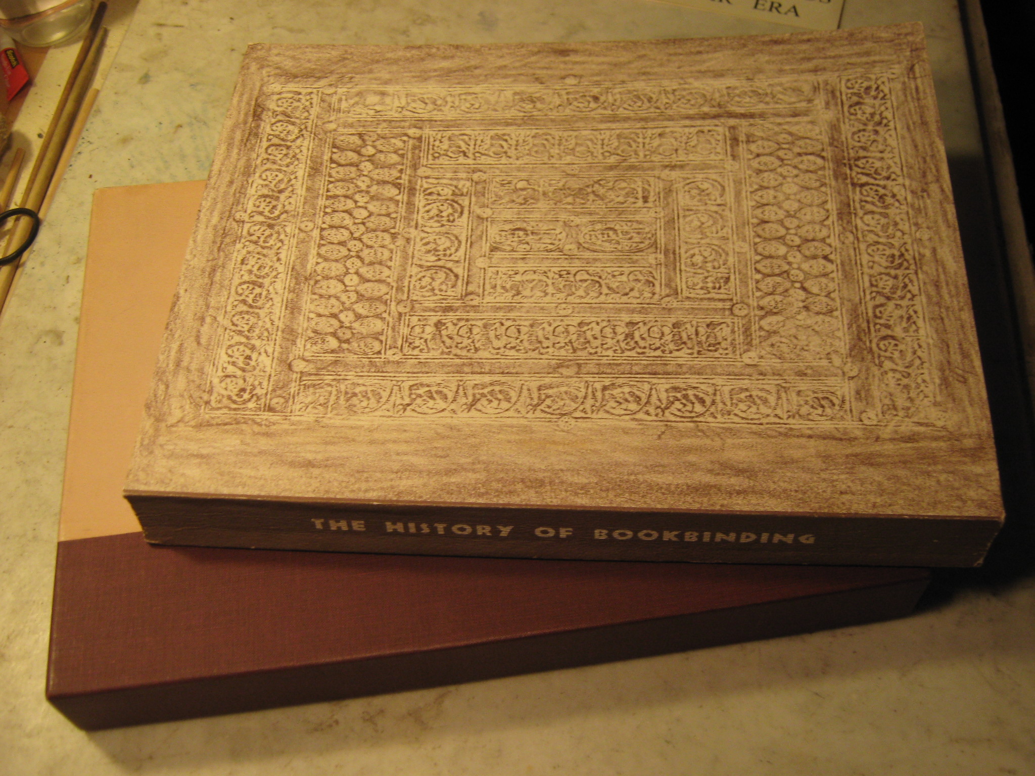 The History of Bookbinding by Miner, Dorothy Fine Original Wraps (1957