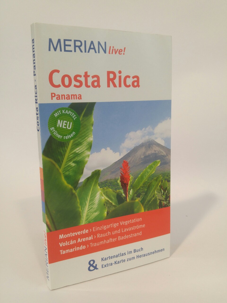Costa Rica mit Panama [Neubuch] MERIAN live! - Mit Kartenatlas im Buch und Extra-Karte zum Herausnehmen - Egelkraut, Otrun