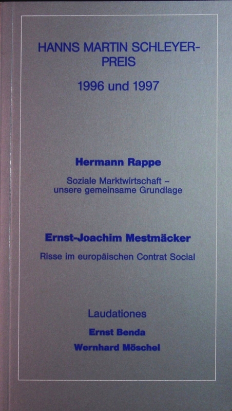 Hanns-Martin-Schleyer-Preis.