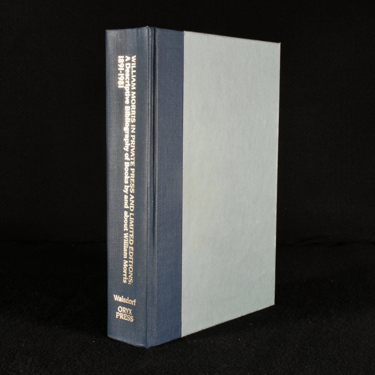 William Morris in Private Press and Limited Editions: A Descriptive ...