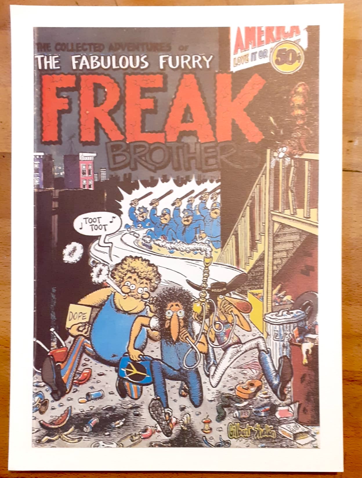 The fabulous furry Freak Brothers - Shelton Gilbert