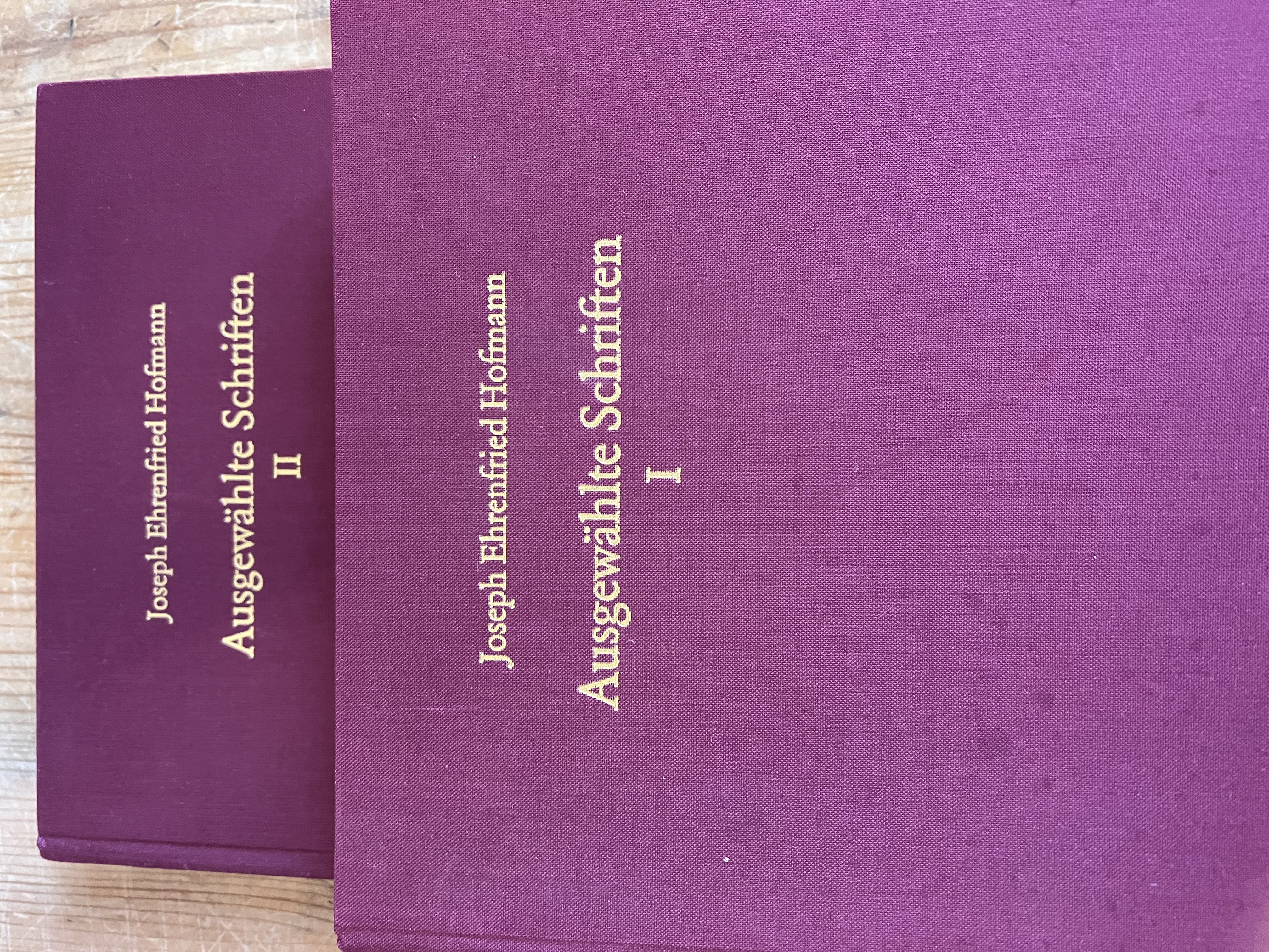 2 Bände: Ausgewählte Schriften zur Geschichte der Mathematik - Hofmann, Joseph E