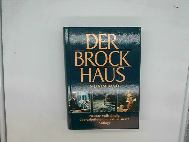 Der Brockhaus in einem Band; Neunte vollständig überarbeitete und aktualisierte auflage - Paulick, Siegrun