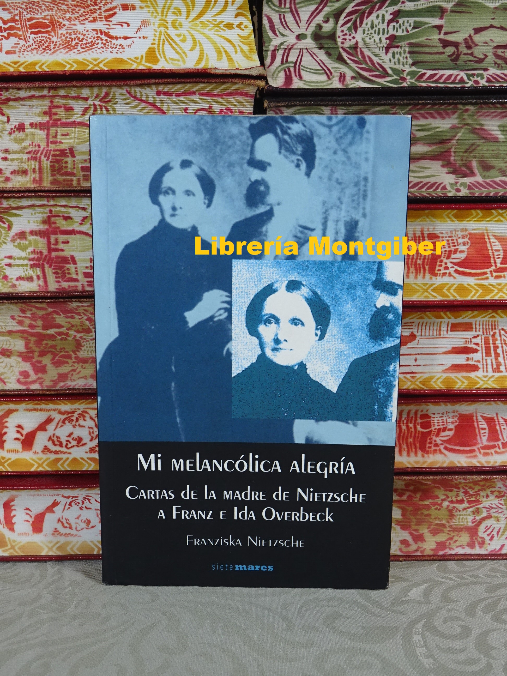 MI MELANCOLICA ALEGRIA . Cartas de la madre de Nietzsche a Franz e Ida Overbeck . - NIETZSCHE, FRANZISKA