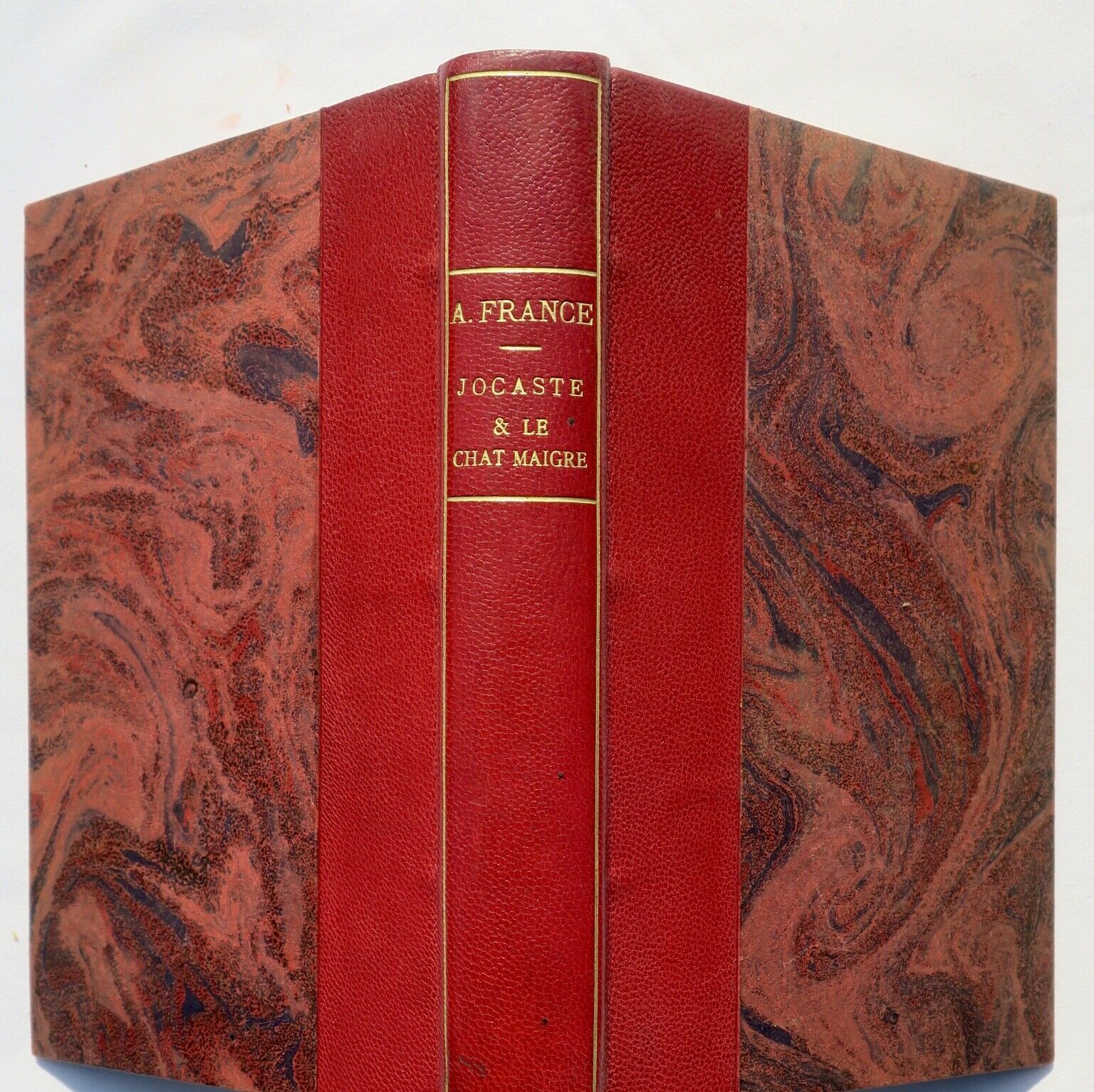 France Anatole Jocaste Et Le Chat Maigre Tres Bon Couverture Rigide La Librairie Antique